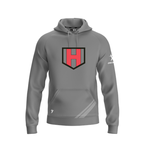 [FOLHSMGY-YXS-LOGO1] Decker Summit Hoodie (Youth XS, Gray, Logo 1)