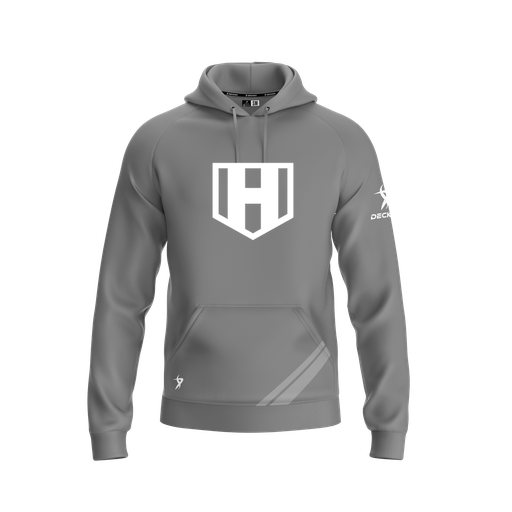 [FOLHSMGY-YXS-LOGO2] Decker Summit Hoodie (Youth XS, Gray, Logo 2)