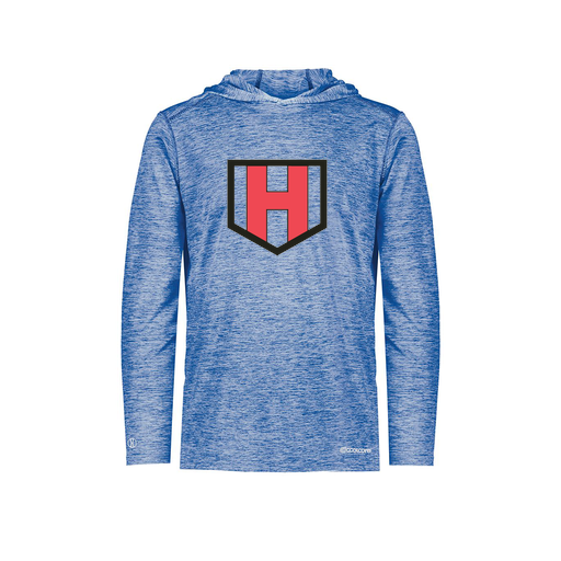 [FOLHCGRY-AS-LOGO1] Decker Men's Charge Hoodie (Adult S, Royal, Logo 1)