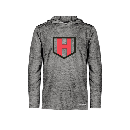 [FOLHCGBK-YS-LOGO1] Youth Charge Hoodie (Youth S, Black, Logo 1)