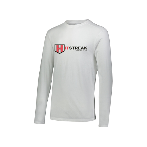 [3075.005.XS-LOGO3] Men's LS Ultra-blend T-Shirt (Adult XS, White, Logo 3)