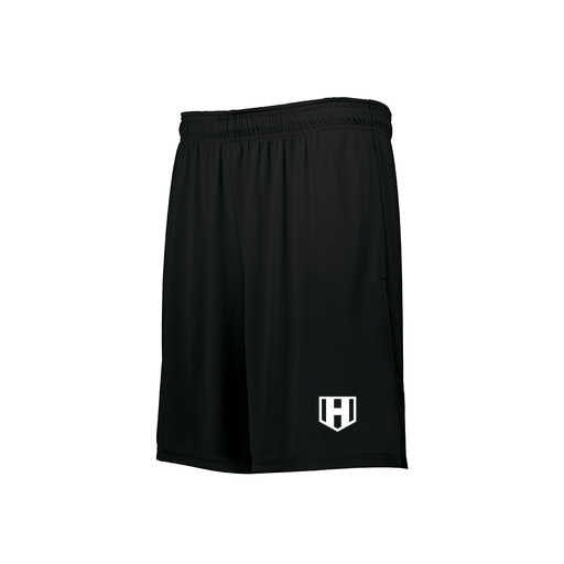 [229511.080.XS-LOGO2] Men's Swift Short (Adult XS, Black, Logo 2)