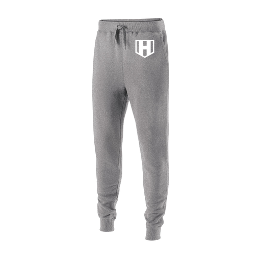 [229648.017.S-LOGO2] Youth 60/40 Fleece Jogger (Youth S, Silver, Logo 2)
