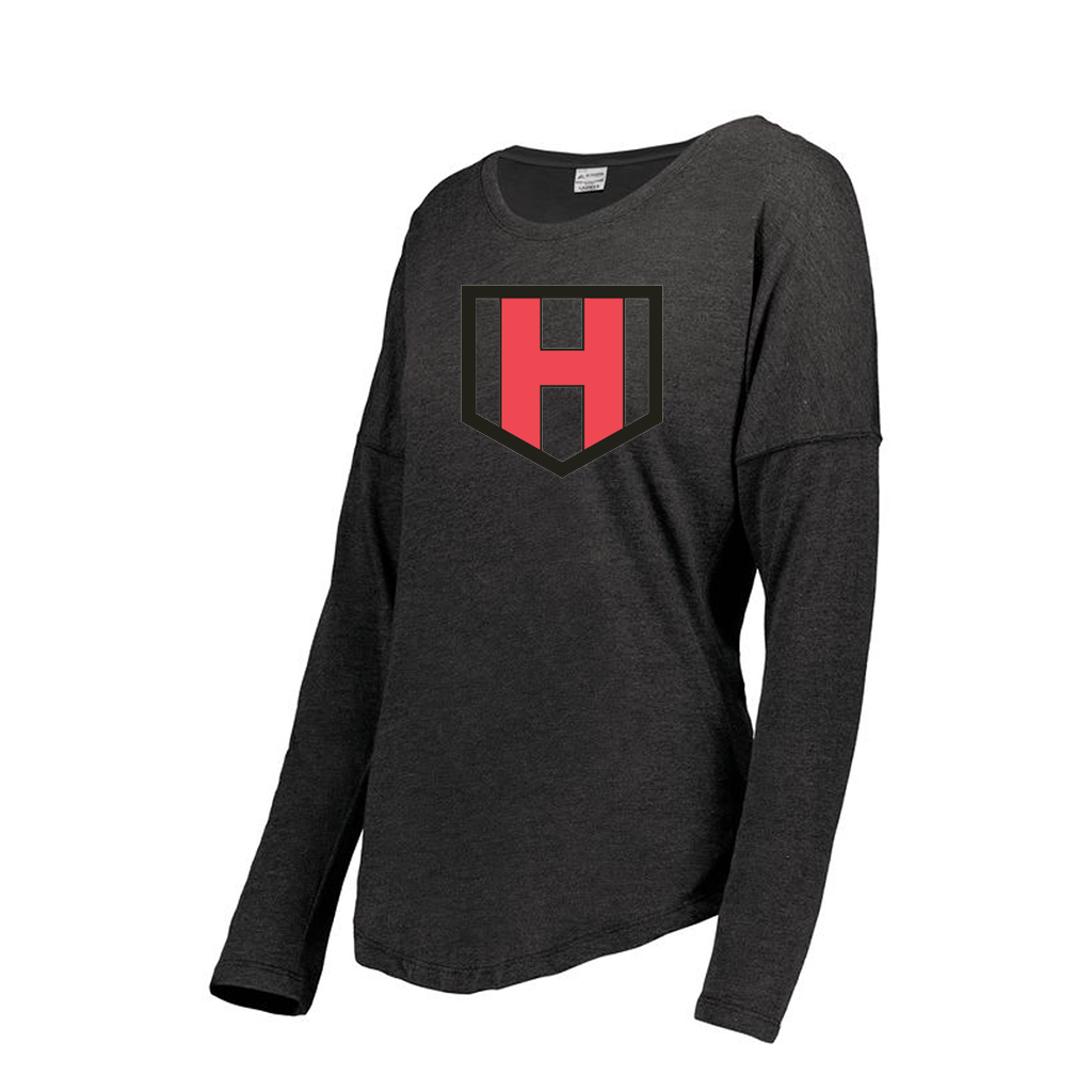 Decker Women's Tri-Blend T-Shirt - Long Sleeve